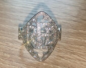 Red inspired ring