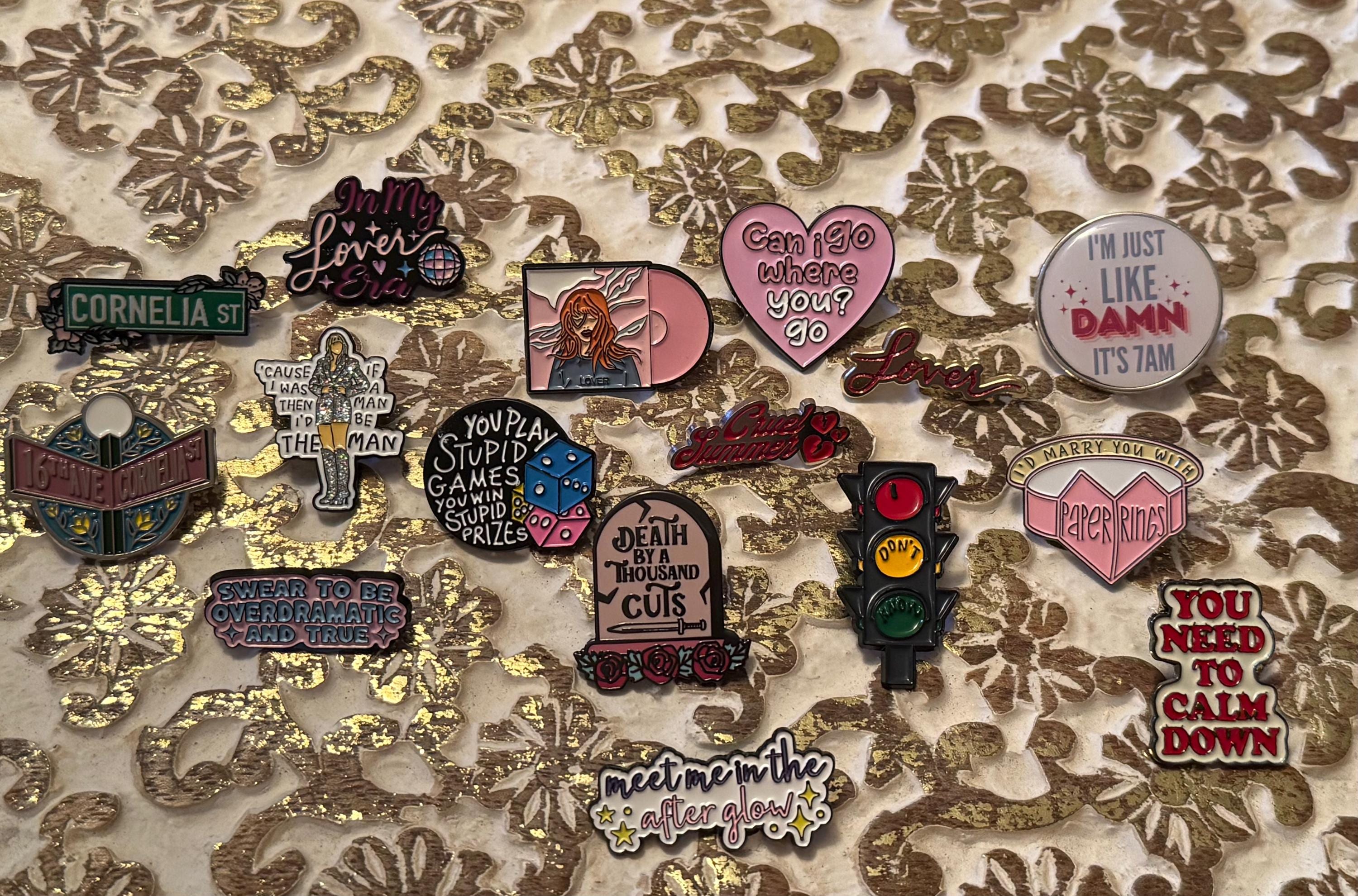 Lover Inspired Enamel Pins - Etsy