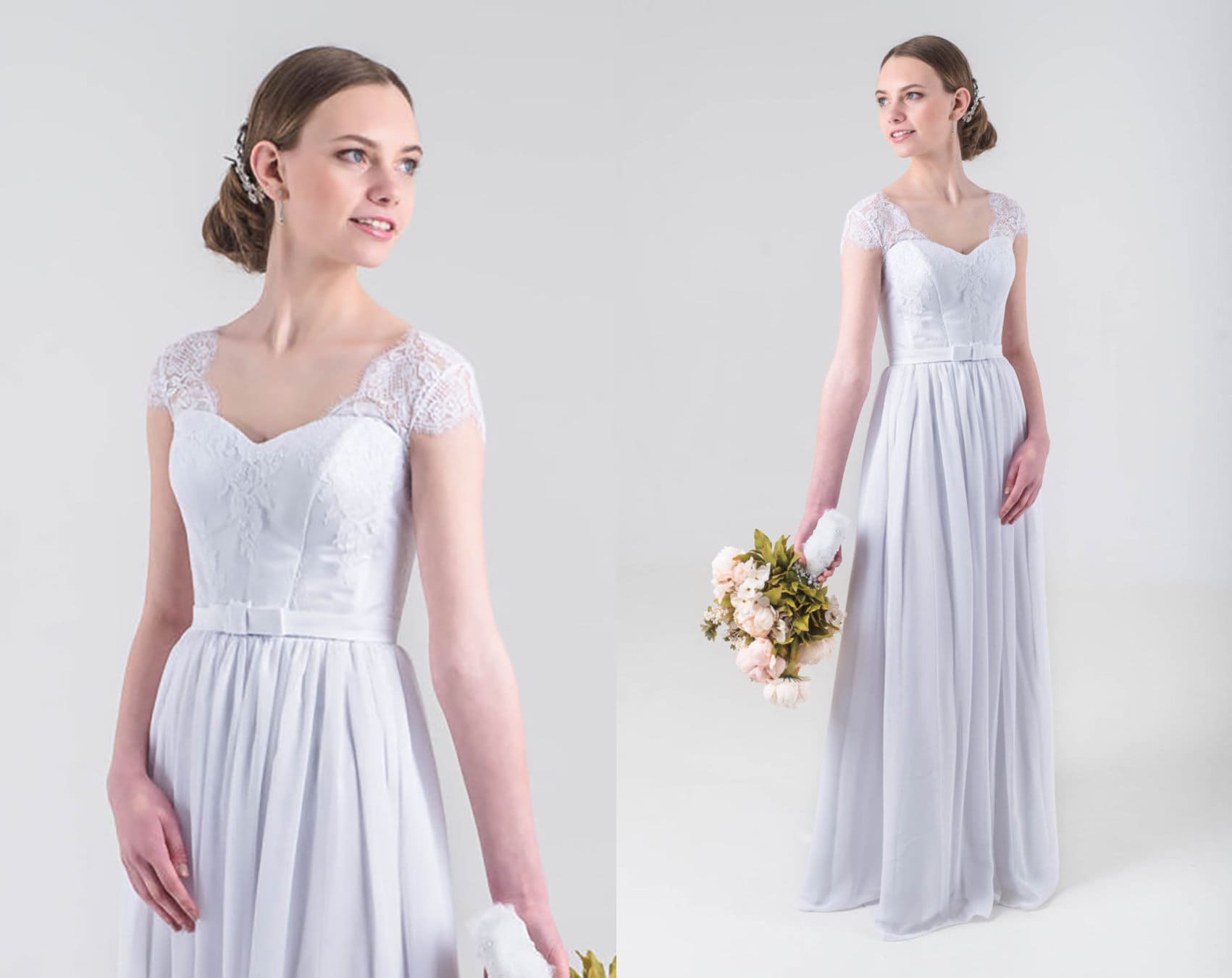 simple civil wedding dress