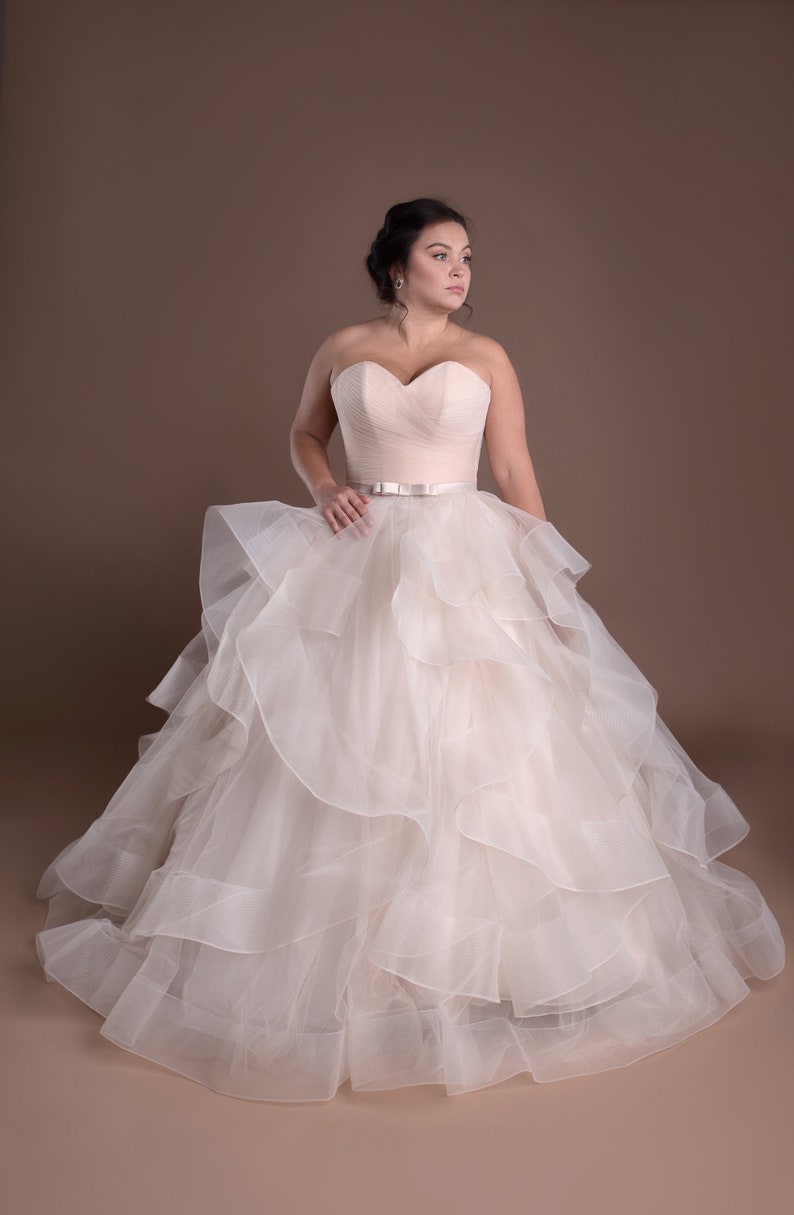 plus size bridal separates