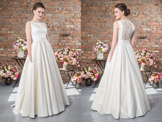 elegant long wedding dresses