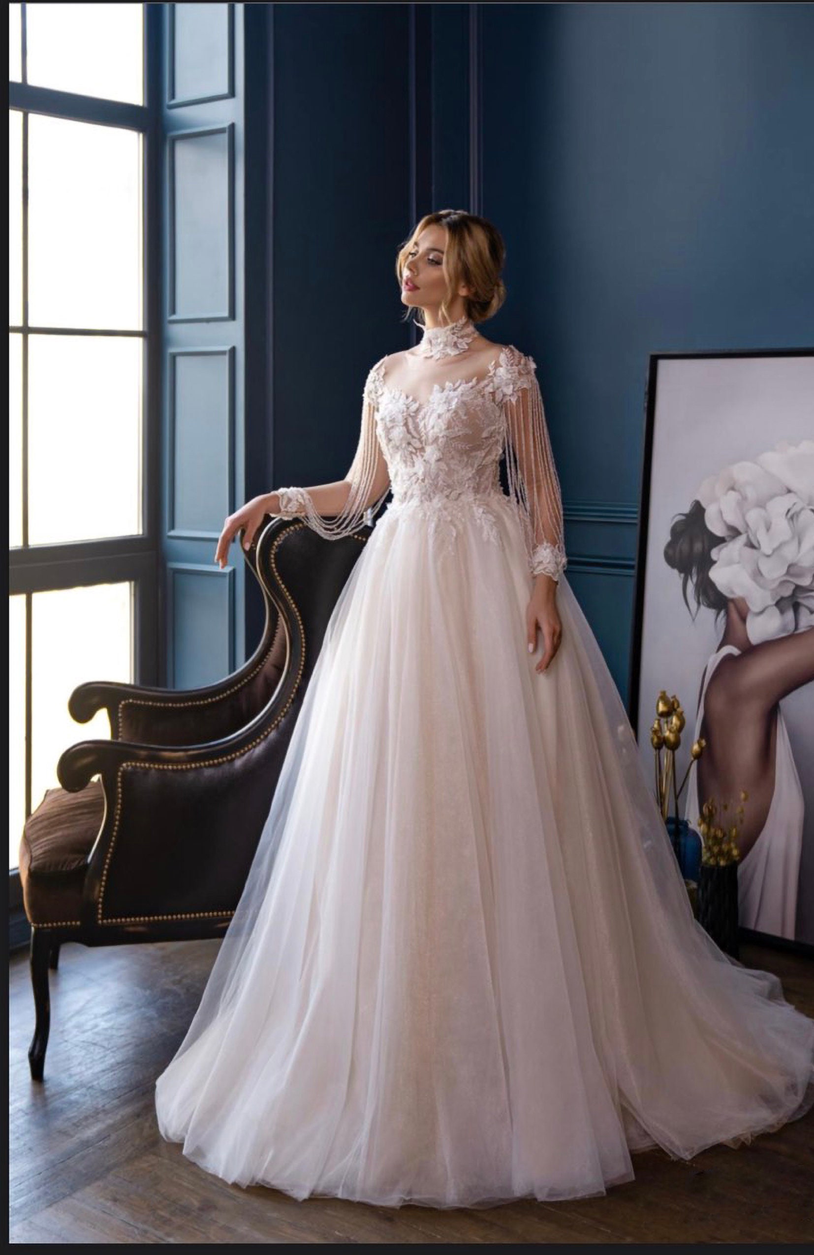 Fashion Wedding Dress Princess Ball Gown Romantic Wedding | Etsy