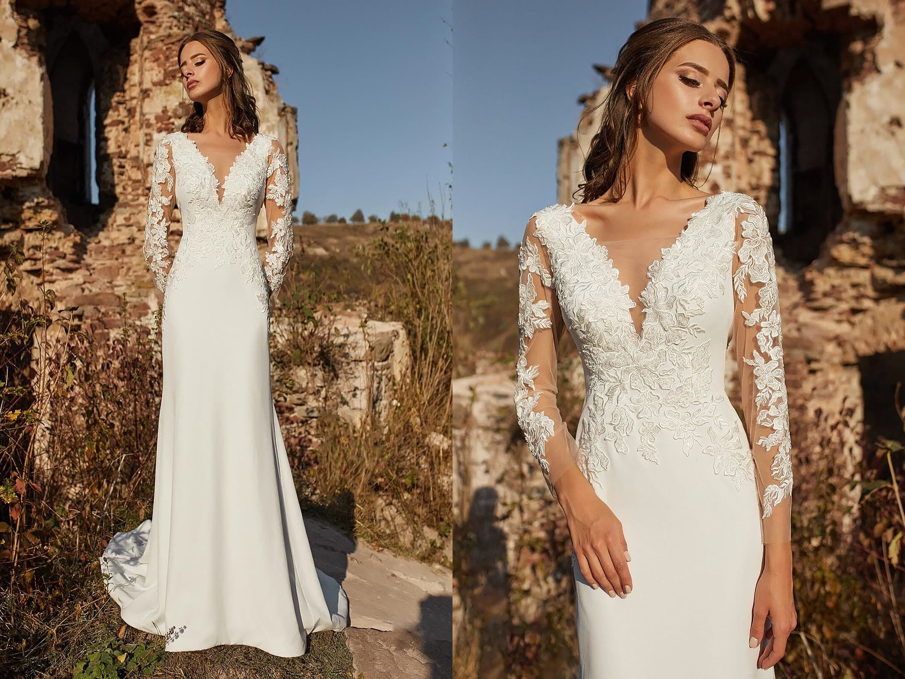 sexy wedding dress