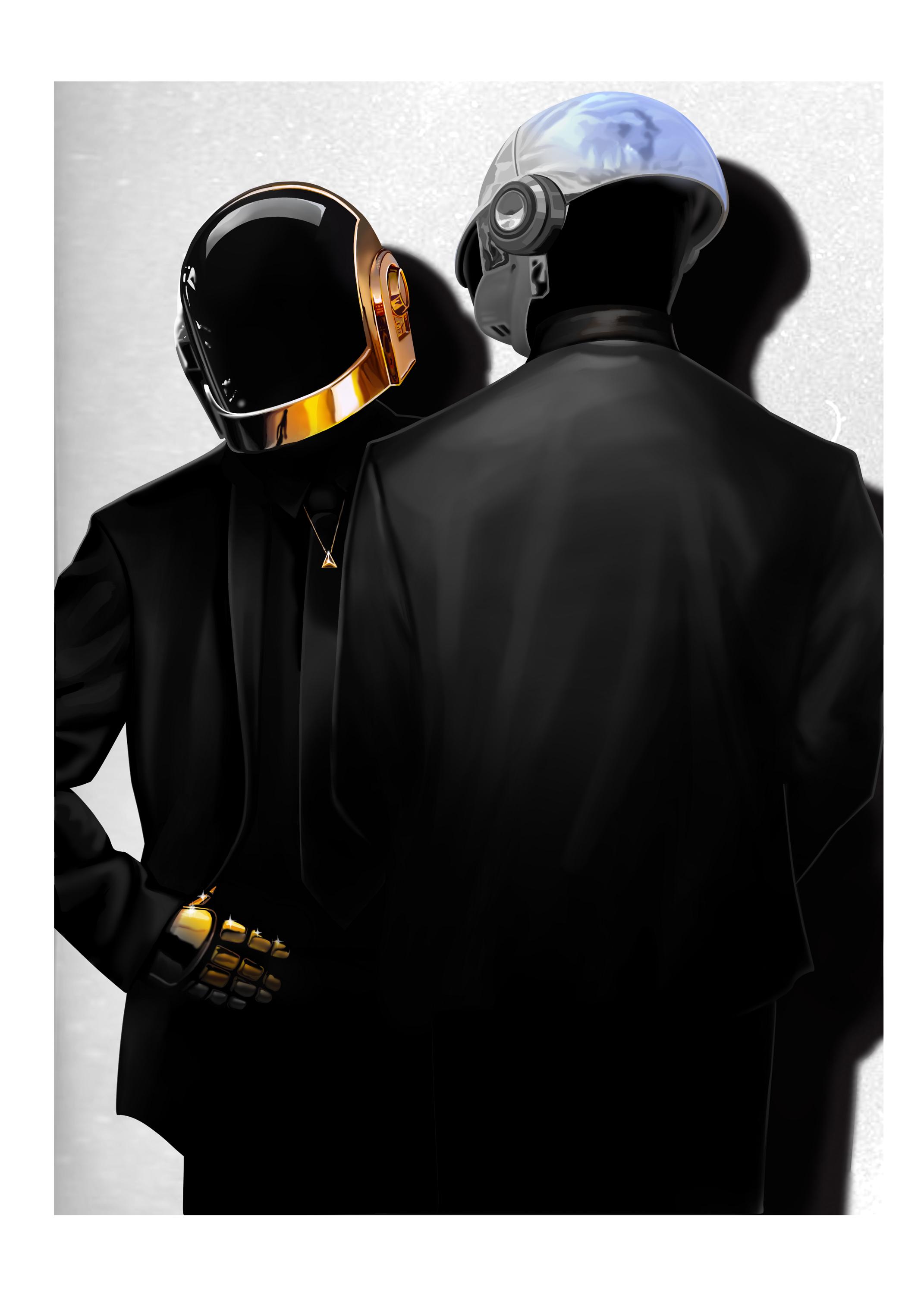 Daft punk poster - Etsy 日本