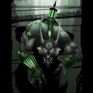 Warwick Print (League of Legends Variant, A4 Only)