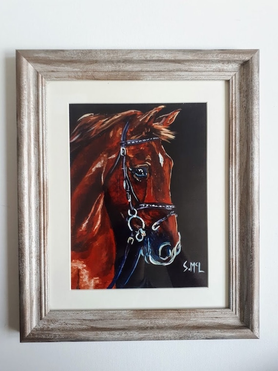 écarlate Du Pays Des Chevaux Le Cheval Hussard Du Landret, Entraîné