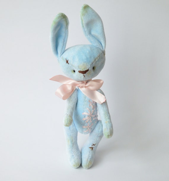 antique stuffed rabbit