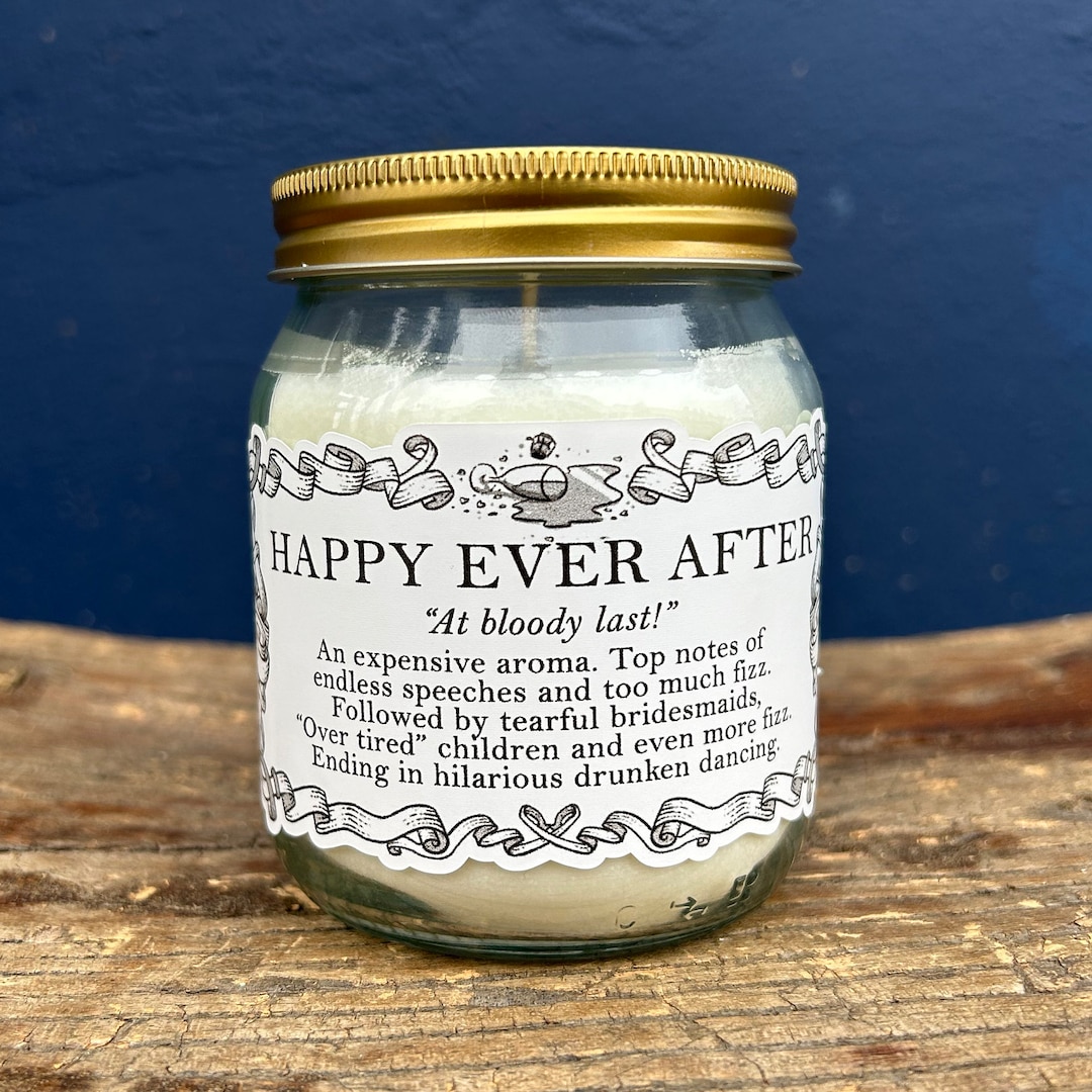HAPPY EVER AFTER, Funny Candle, Lovely Scented Candle, Funny Gift