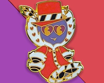 ハズビン ホテル - Vox & Valentino エナメル ピンバッジ - Etsy 日本
