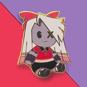 Vaggie Fallen Inspired Pin
