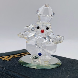 Mobex Crystal Juggling Clown with Red Nose Figure