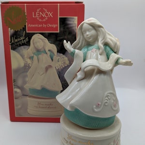 Lenox Gifts of Grace Musical Angel Figurine Beautiful Dreamer
