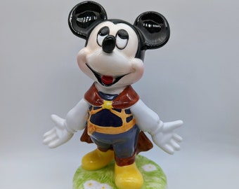 Schmid Mickey Mouse as Prince Charming Music Box Walt Disney Company