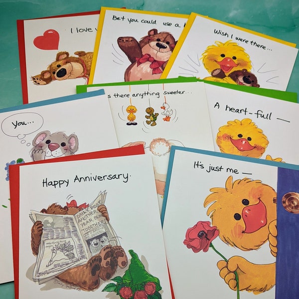 Suzy's Zoo Assortment Greeting Cards by Current