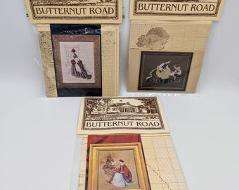 Butternut Road Christmas Visit, The Teacher or Once Upon a Time Counted Cross Stitch Pattern
