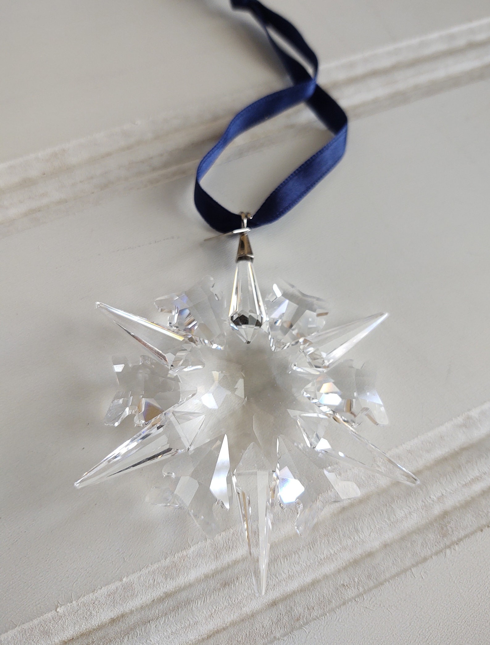 Swarovski Crystal Annual Christmas Snowflake Ornament | Etsy