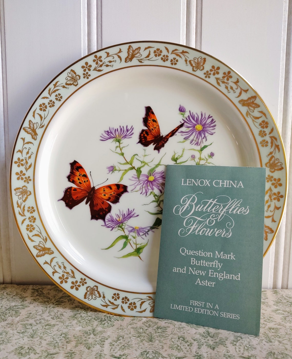 Lenox Butterflies and Flowers First in Series Collectible Etsy