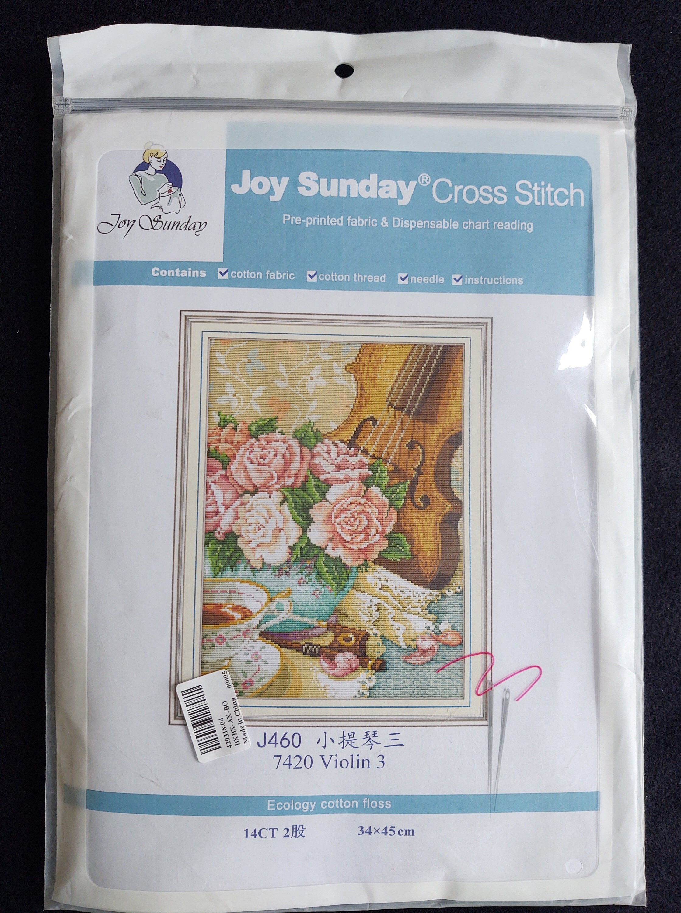 Joy sunday cross stitch deals