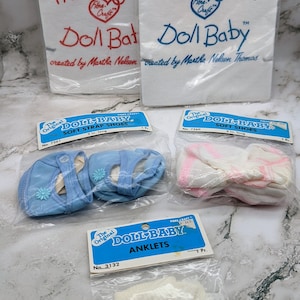 The Original Doll Baby T-Shirts, Shoes and Socks by Fibre-Craft