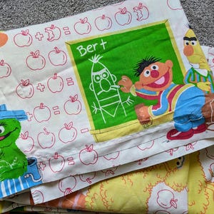 Vintage Sesame Street Full Bedding - Etsy