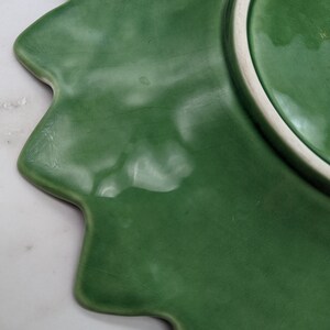 Pier One Imports Bordallo Pinheiro Portugal Green Lemon Leaf 11 Dinner