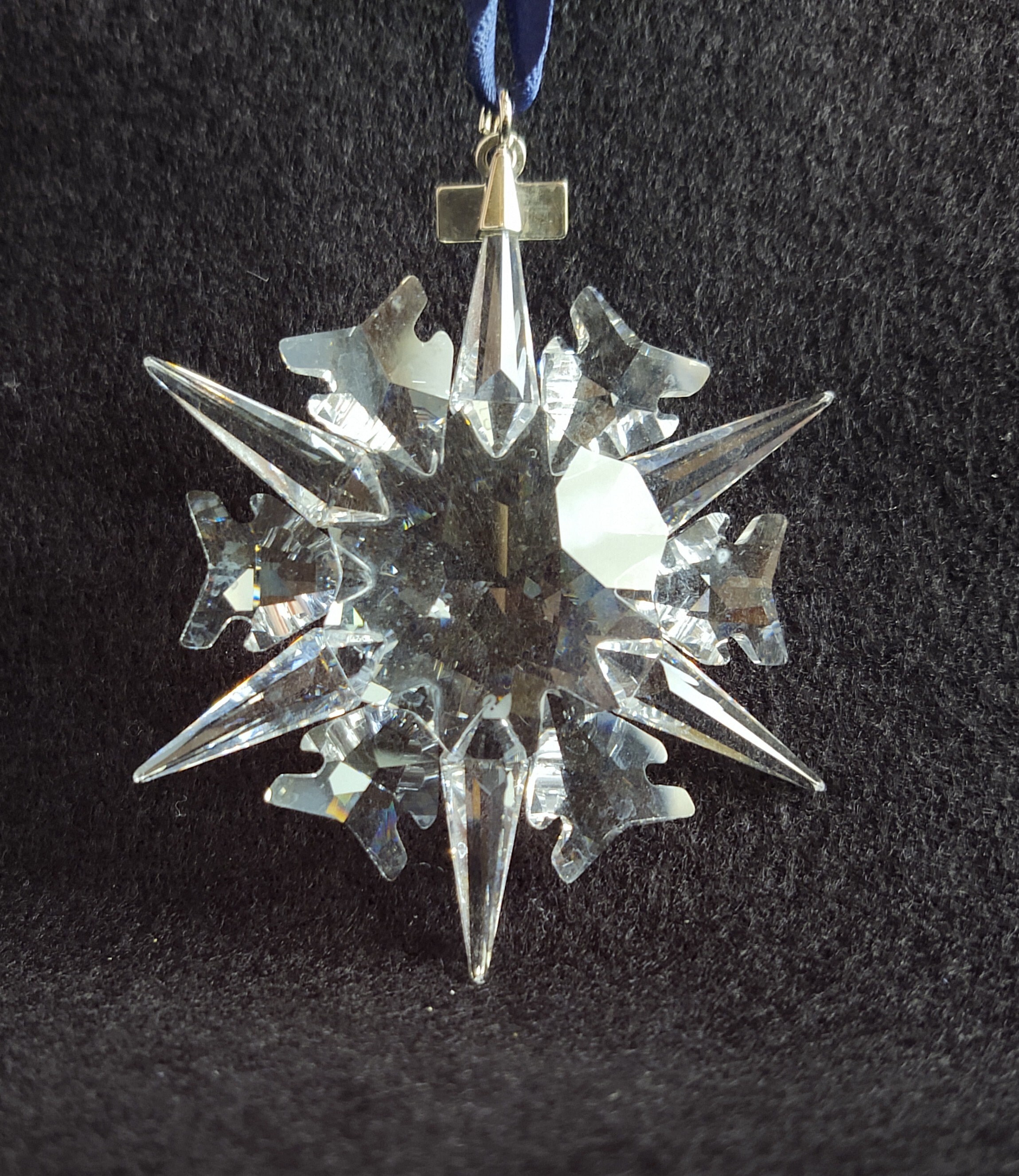 Swarovski Crystal Annual Christmas Snowflake Ornament Etsy