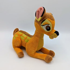 Vintage Walt Disney Bambi Plush Animated Film Classic