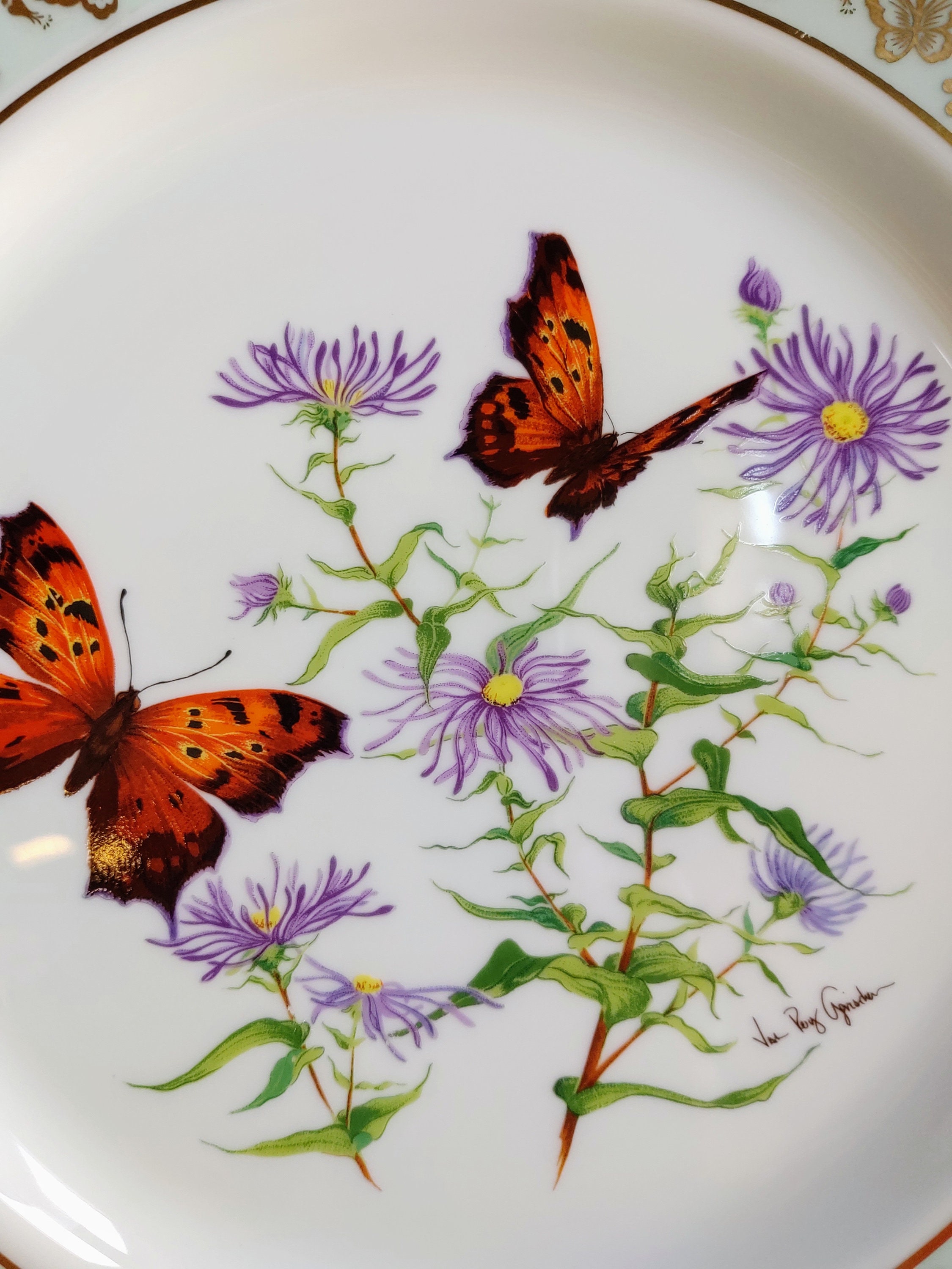Lenox Butterflies and Flowers First in Series Collectible Etsy