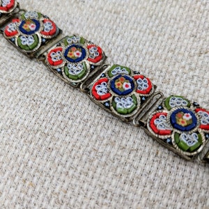 Vintage Micro Mosaic Bracelet made in Italy