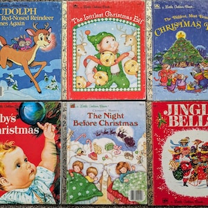 Vintage Christmas Little Golden Books Your Choice