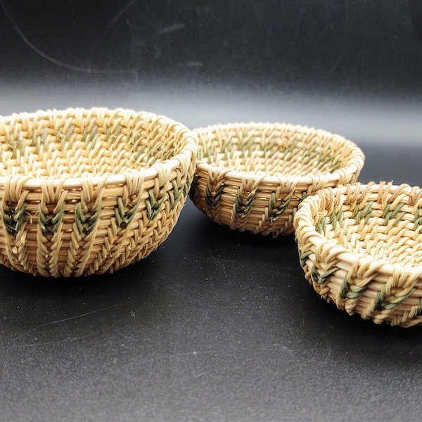 Small Woven Baskets Etsy