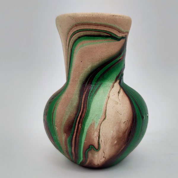 Miniature Garden of the Gods Nomaji Style Pottery Bud Vase Colorado