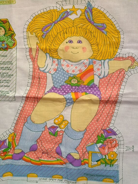 cabbage patch kids fabric