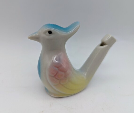Porcelain Bird Water Whistle