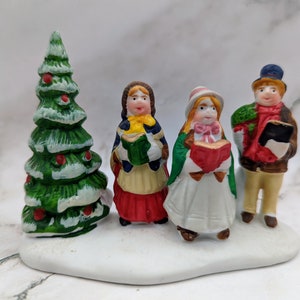 Lemax Christmas Village Carollers Trio Village Accessory 1994