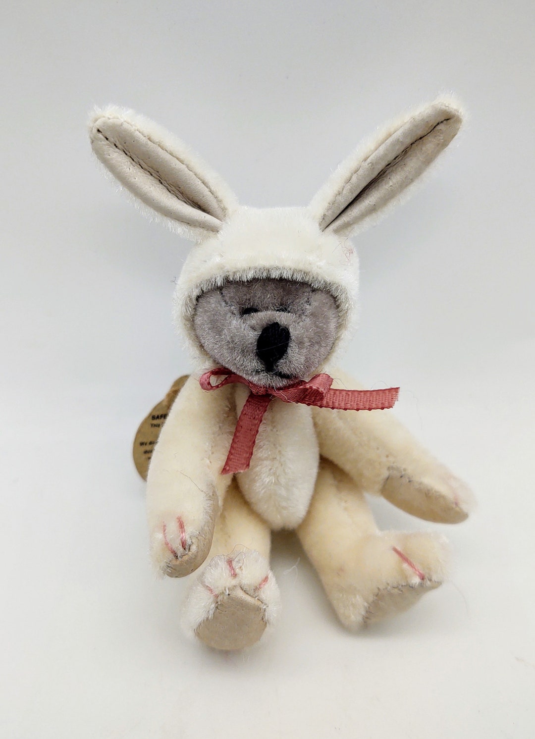 Boyds Bears Tilly F Wuzzie T F Wizzie Bear in Bunny Suit - Etsy