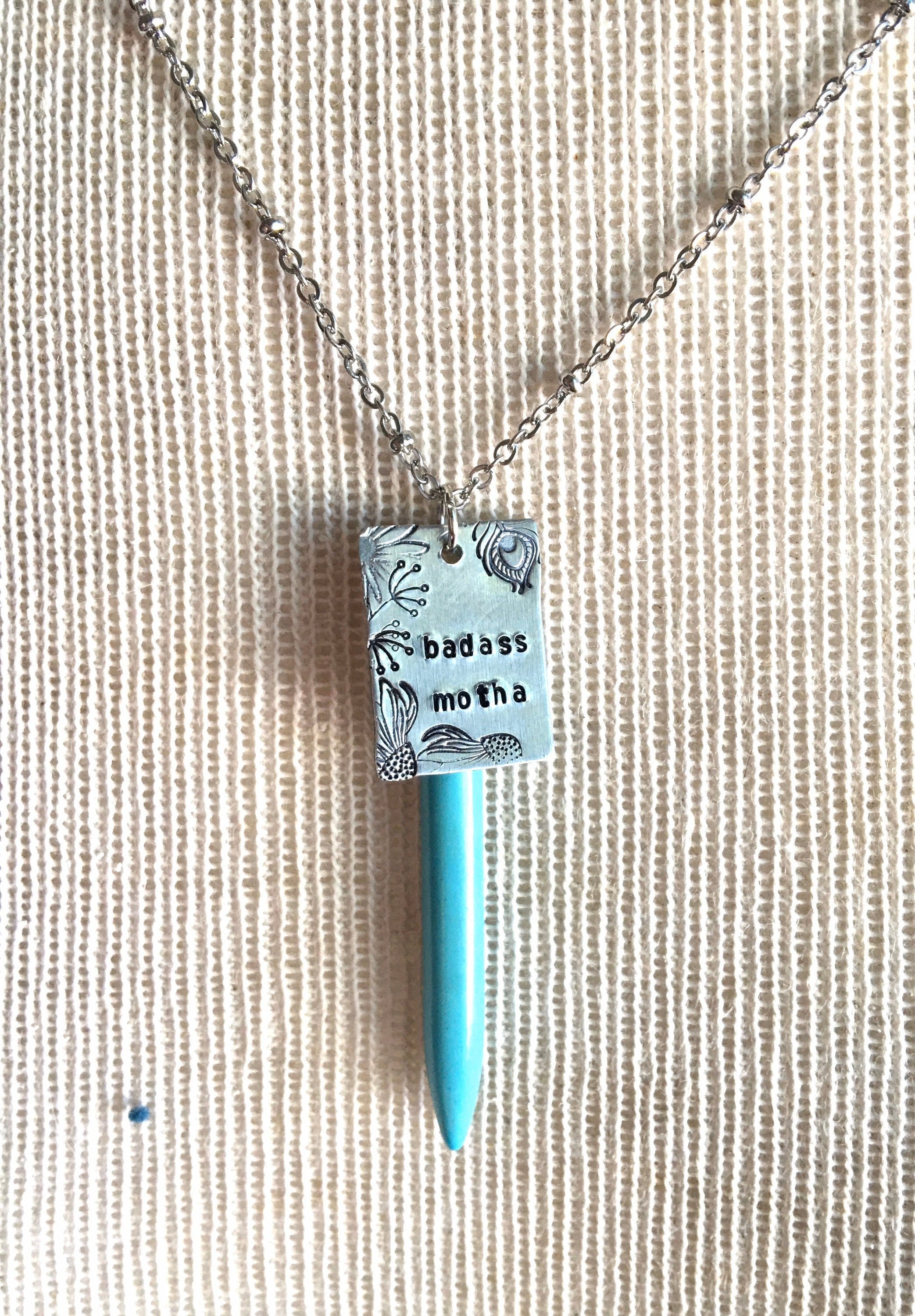 22 Best Push Gifts for New Moms: A Complete Guide 5 Badass Mother Necklace Hand Stamped Bar Necklace New Mom Gift…