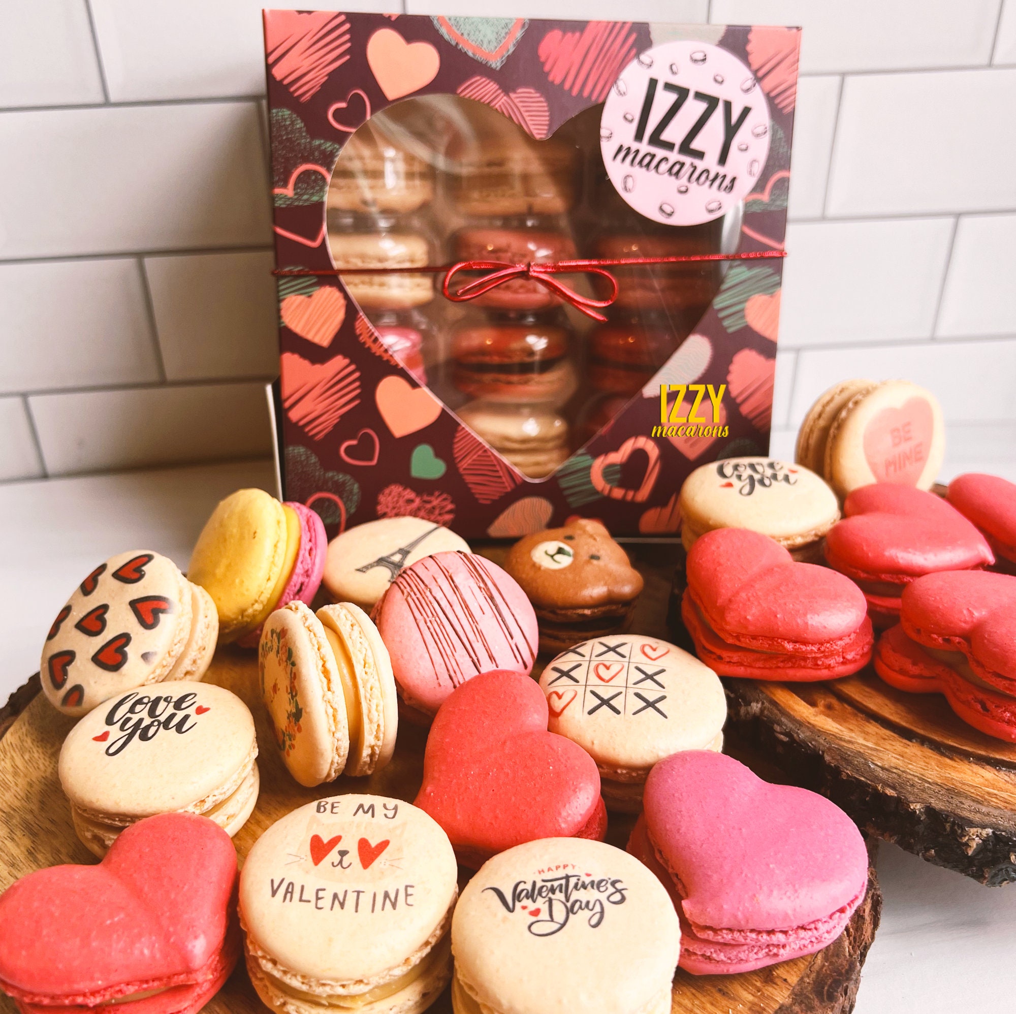 makaron♡ Surprise Me Valentine's Day Set French Macarons - 6, 12 or 24