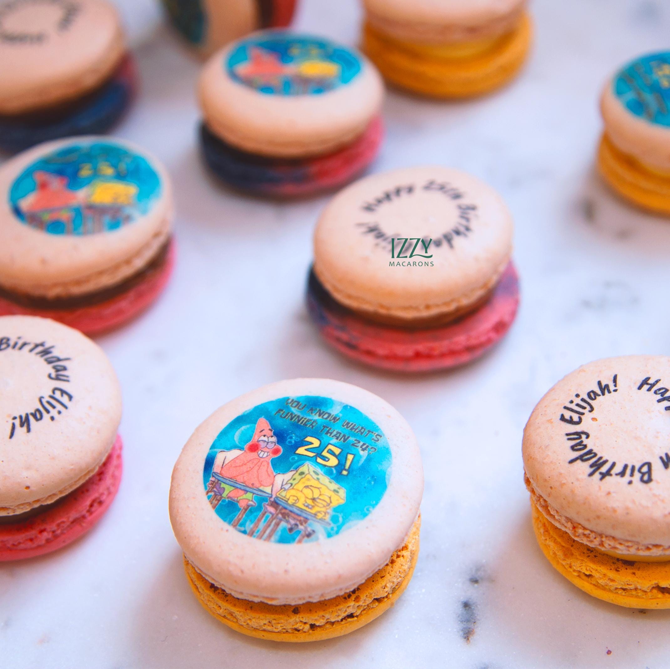 Edible Print Macarons - Logo/ Pictures/ Writing French Macarons