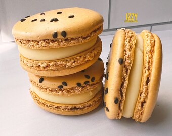 Passion Fruit French Macarons - 6,12 or 24 - French Passion Flavor
