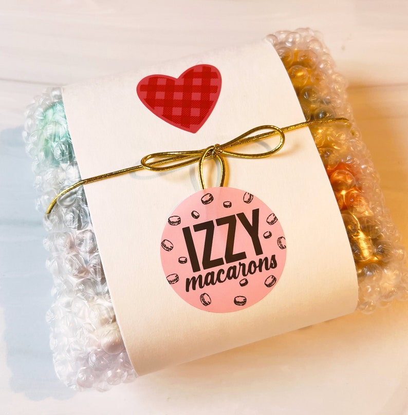 Izzy French Macarons Surprise me Flavors Assorted Standard Packaging Ice pack included Macaroons Spring/Easter Gifts Macarons image 6