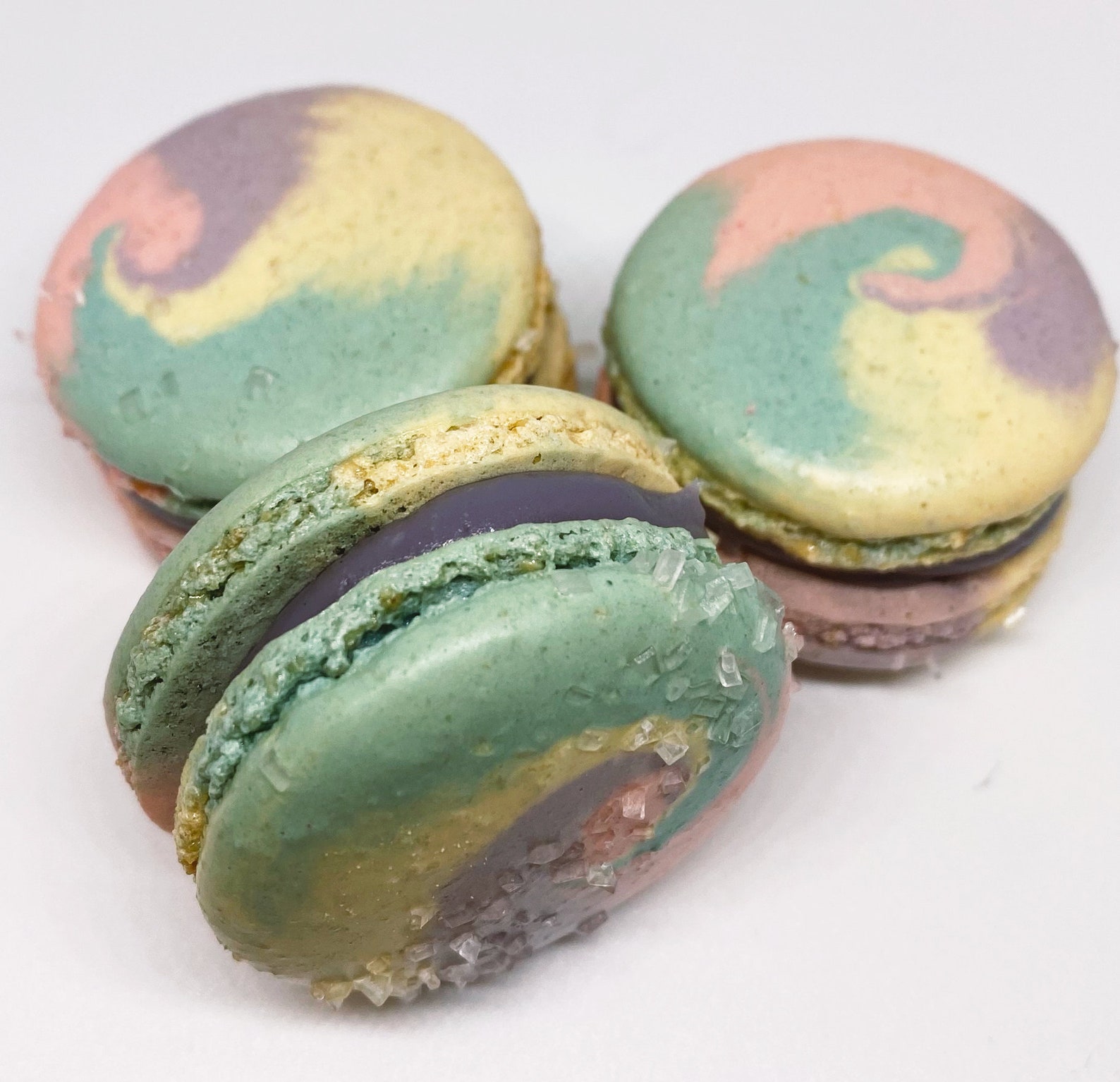 Swirl Pastel Color Macarons 6/12/24 Choose Your Flavor - Etsy