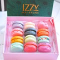12 French Macaron Box - Assorted/Choose your Flavor in Notes - Spring Macarons - Macaroons - Gift Box - Gluten Free - Gift Valentine's Gift