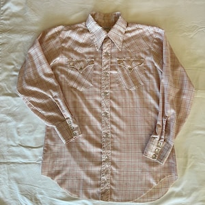 Vintage Perle Snap H Bar C Plaid