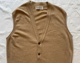 Vintage 100% Cashmere William Lockie Sweater Vest