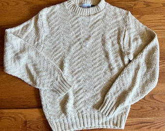 Classic Chevron Knit Sweater | Vintage 70s | Orlon Acrylic by Scoreboard