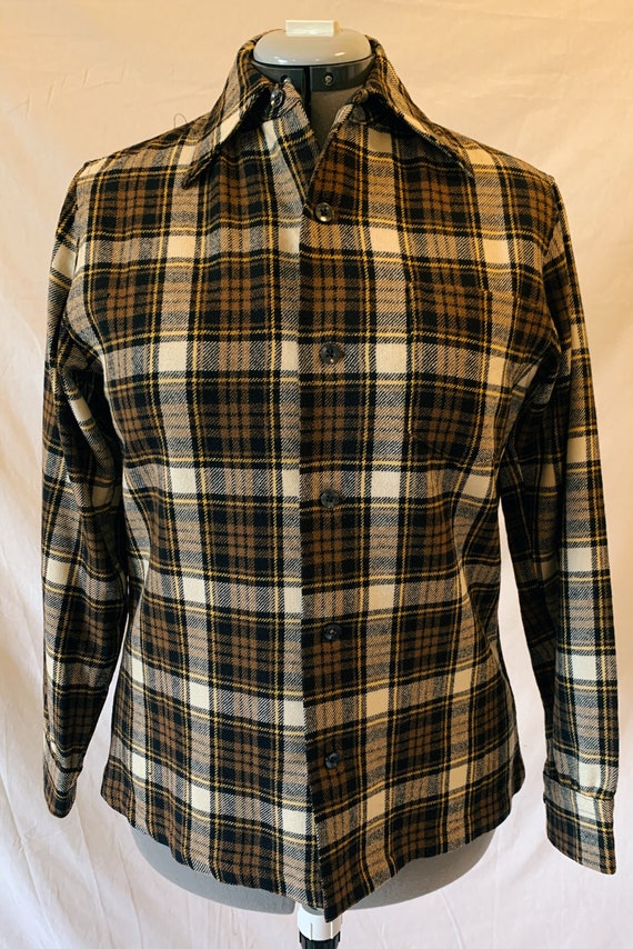 Vintage pendleton wool flannel Gem