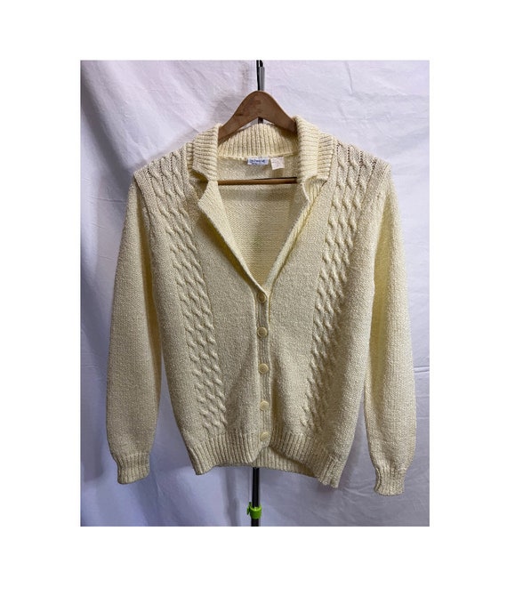 70s Levi Strauss and Co Knit Cardigan | Vintage Wh