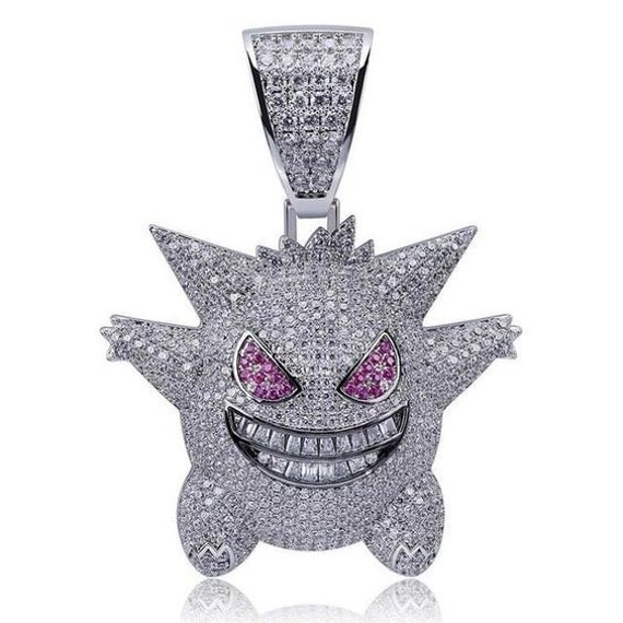 Iced Out Gengar Pendant