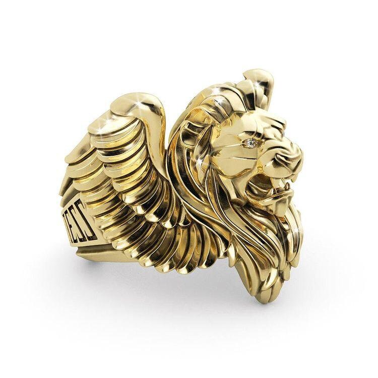 King Of Lion Ring Sterling Silver 925 | Etsy